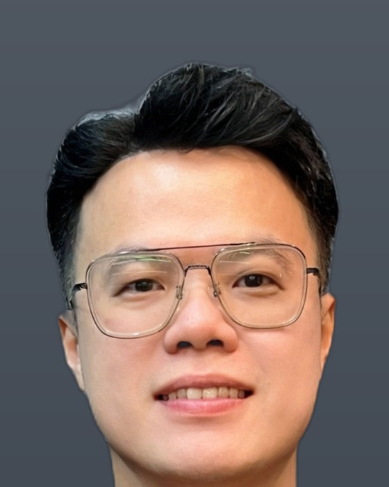 Ming Jun, a Crowning client, with a natural, undetectable hairline