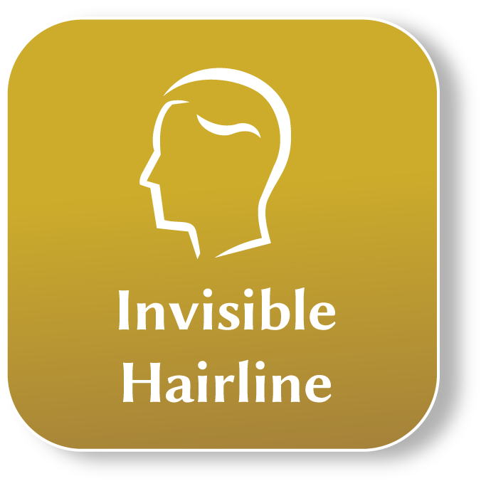 Invisible hairline